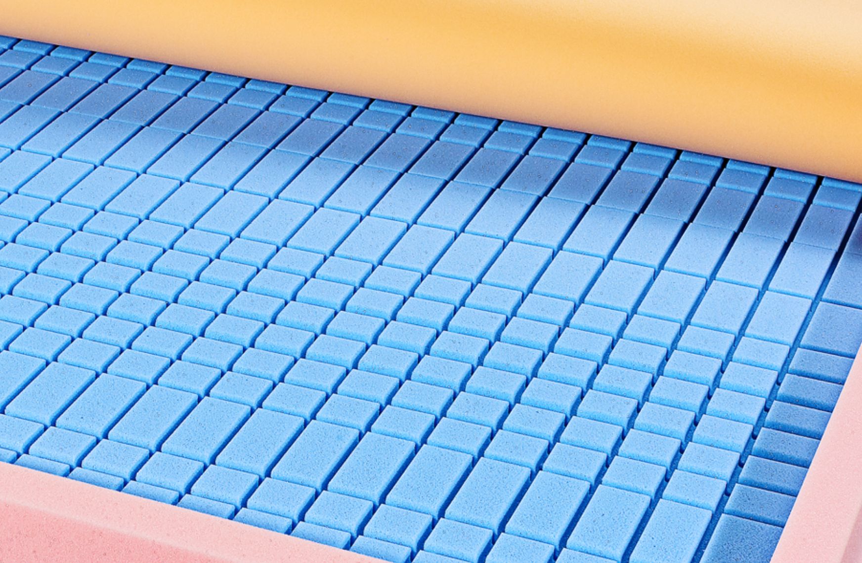 Ergonomischer 7-Zonen-Profilierung für die nötige Stabilität und ­Festigkeit 